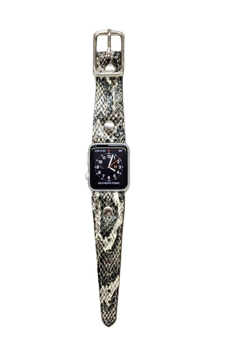 Custom Python Apple Watch band
