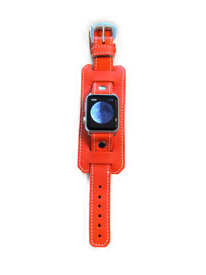 Apple "1990" Cuff watch band (Orange)