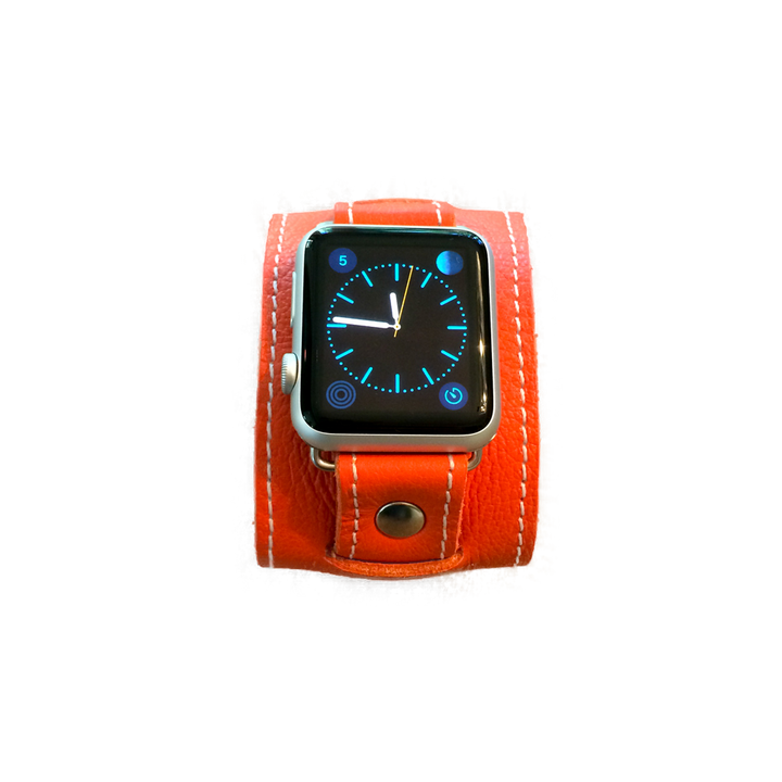 Apple "1990" Cuff watch band (Orange)