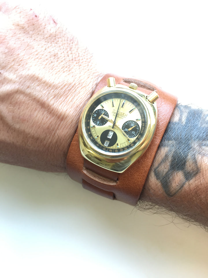 Leather watchband worn in Once Upon A Time In Hollwyood | Citizen Bullhead