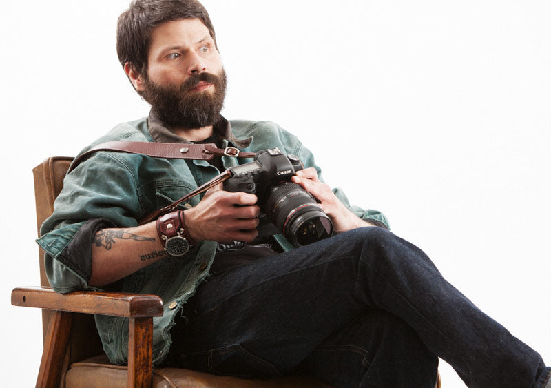 STITCHED CAMERA STRAP