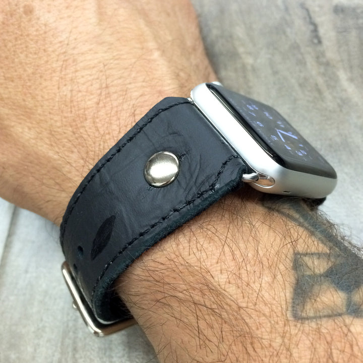 Custom Crock Apple Watch band