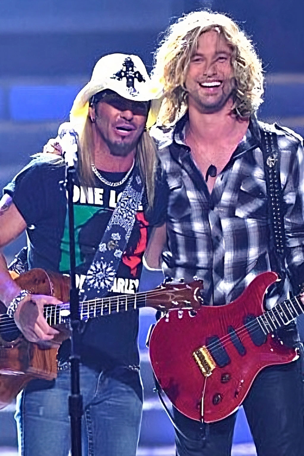 Bret Michaels w/ Casey James (American Idol)
