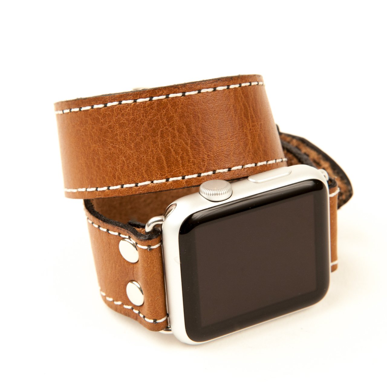 Our double wrap Apple watch band is the perfect addition to any watch collection.    