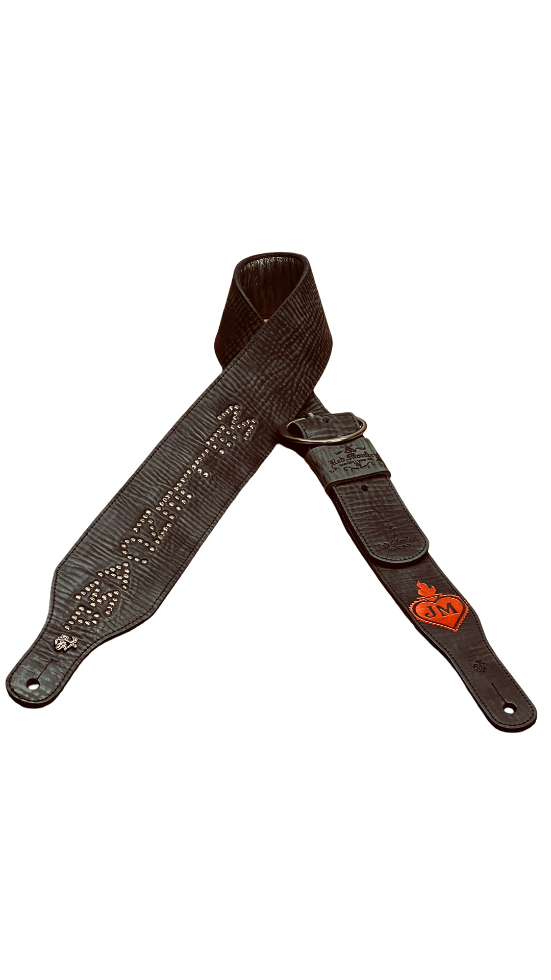 John Mellencamp Dancing Worlds Tour Custom guitar strap by Red Monkey