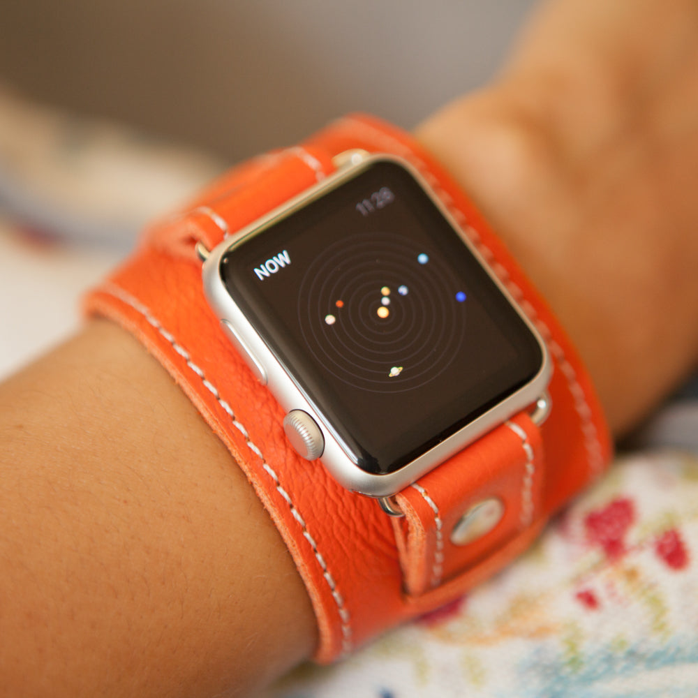 Apple watch leather band and leather i watch bands