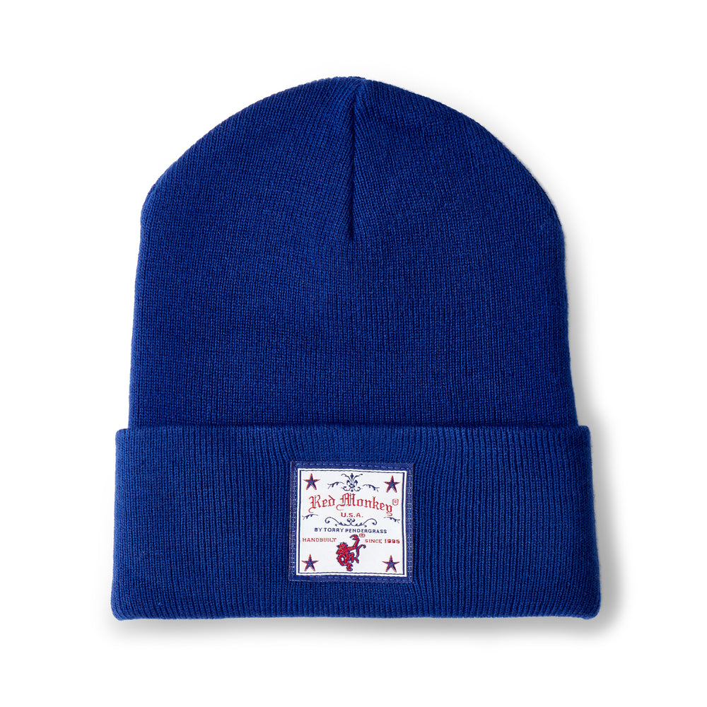 KNIT CAP BEANIE *5 COLORS AVAILABLE* – handmade beanie by Red Monkey (view 4)