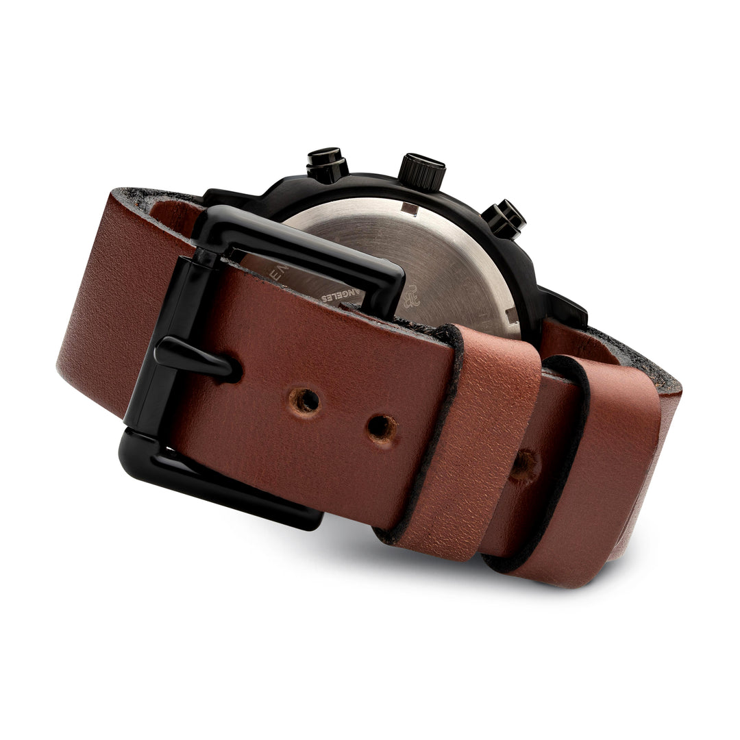 Red Monkey thin strap leather band