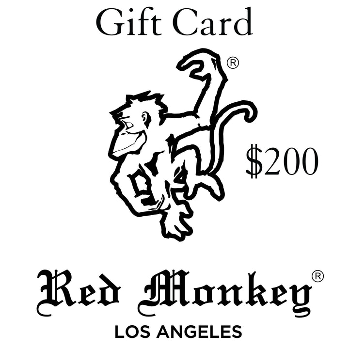 Gift Card for $200 from Red Monkey
