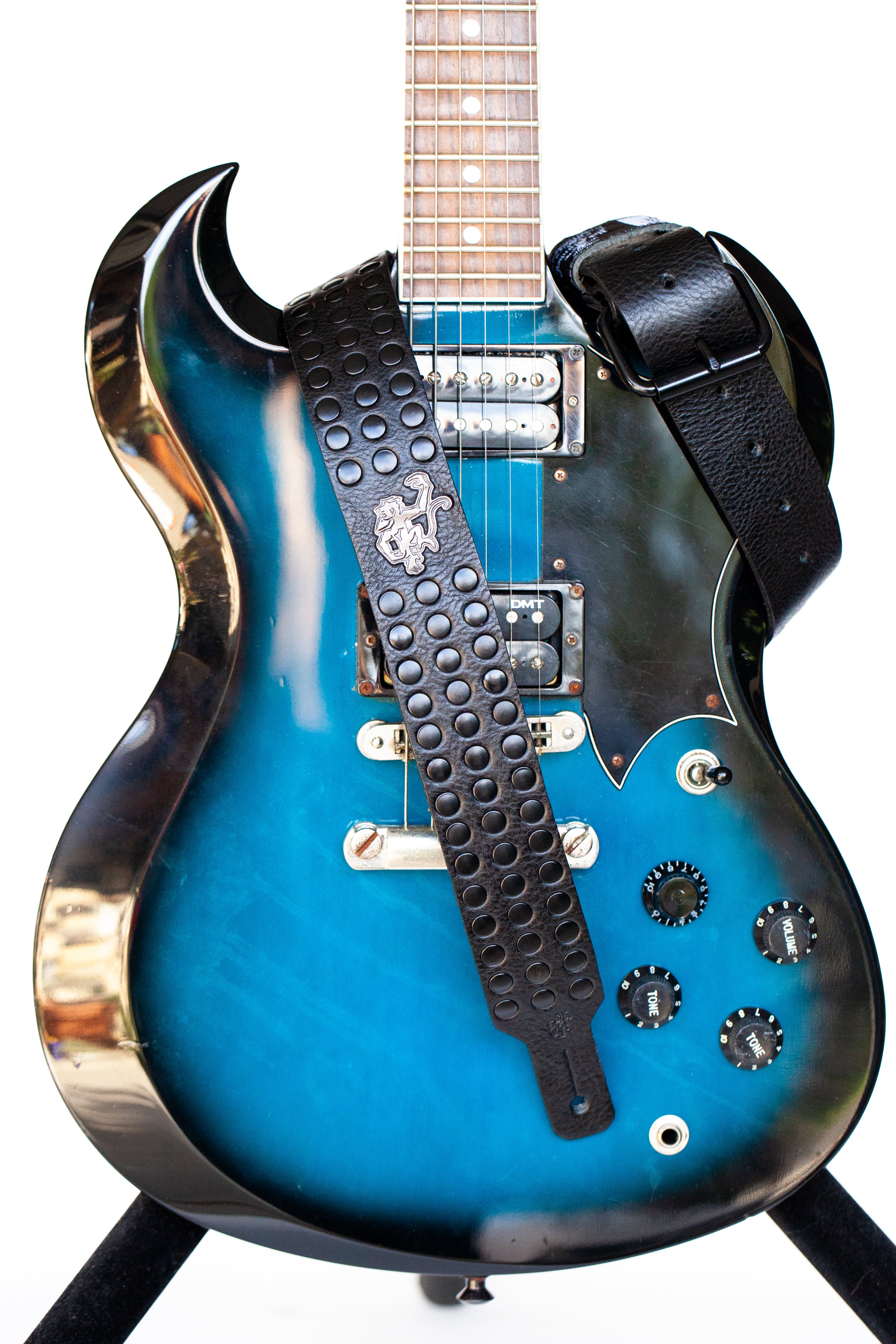 Genuine Leather Guitar Shoulder Straps - 1.25