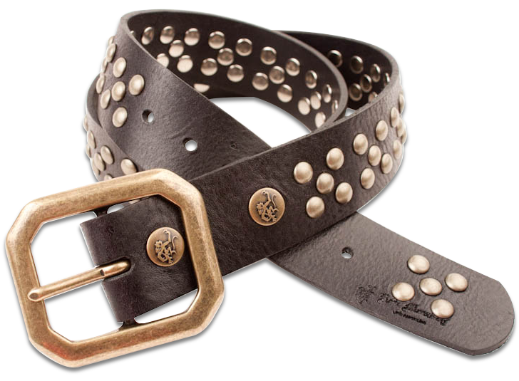 Cool Handcrafted Leather Belts with Studs & More | Red Monkey – Red ...