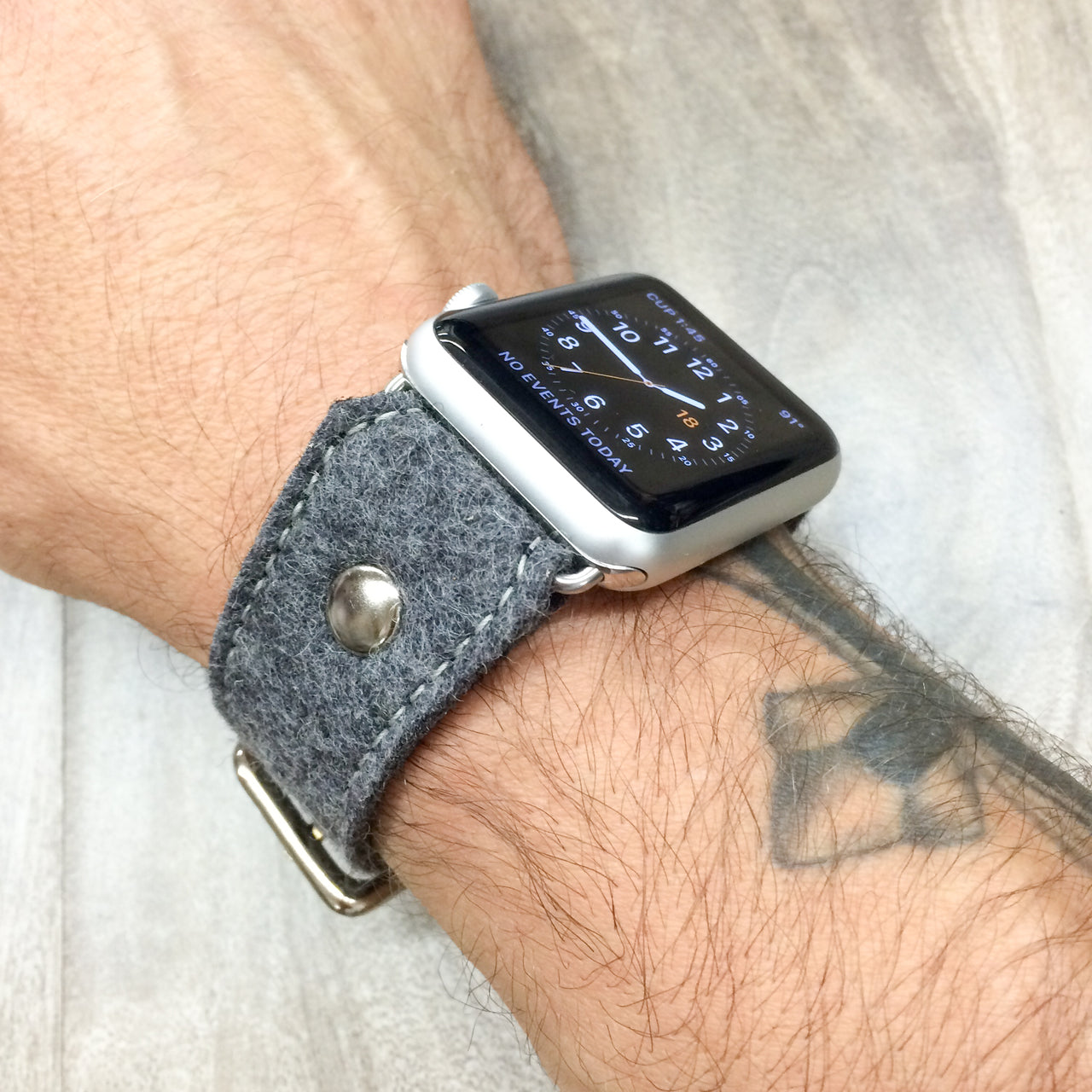 Charcoal grey Nubuck watch strap – JonesinTokyo
