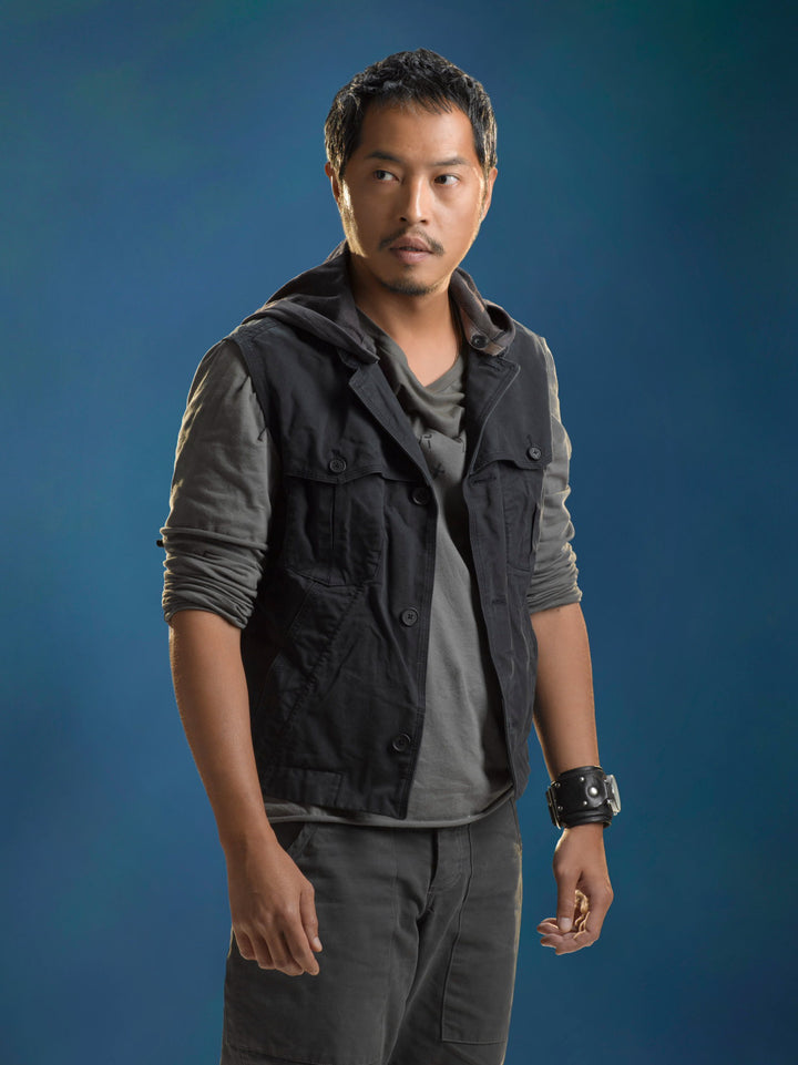 Wide leather watch band worn by Ken Leung on Lost TV Show