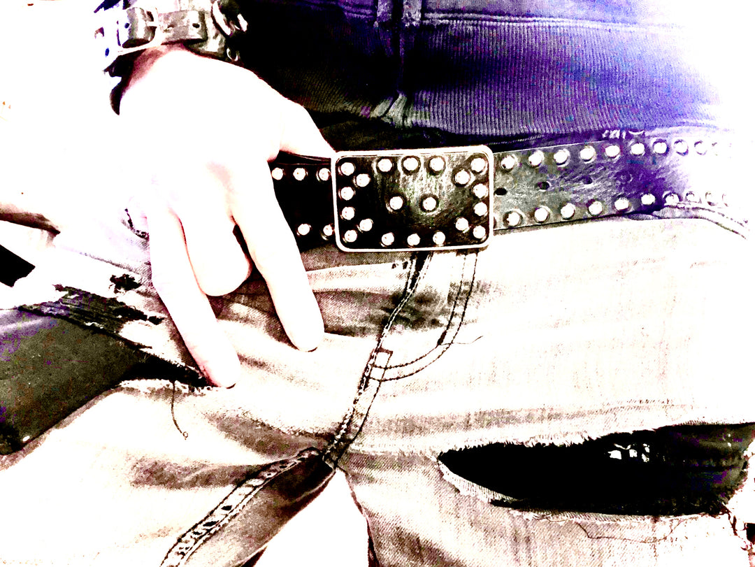 oo Fast For You Belt inspired by the belt featured on the Too Fast for Love album cover